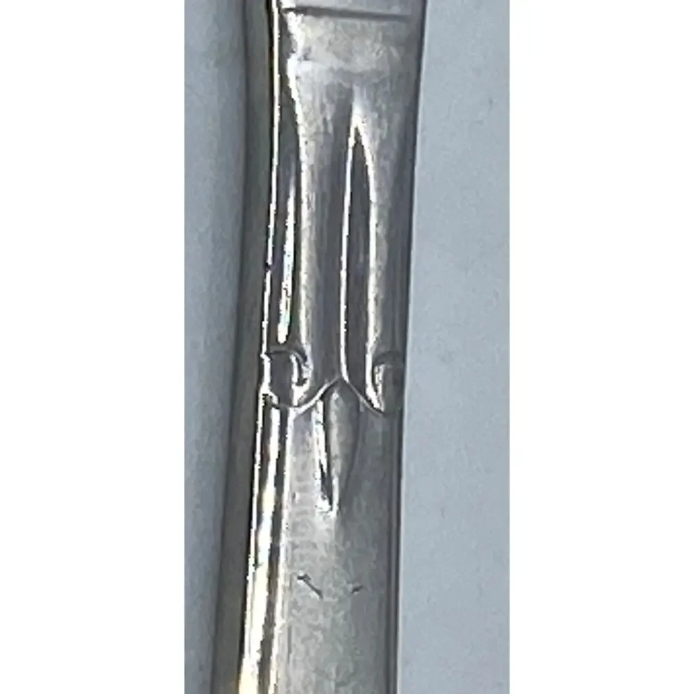 Midcentury Modern Silver Plate Butter 6 3/8” Spreader Art Deco Style Post-1940's
